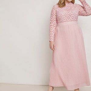 Eloquii Lace Evening Dress